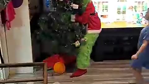 Trending: The Grinch Steals a Christmas Tree || ViralHog