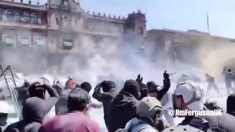 Jim Ferguson - BREAKING： MEXICO🔴 THE NATIONAL PALACE RIOTS