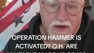 Operation hammer is activated? o.h. are militarys made up of 150 countries