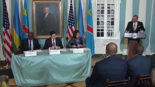 NOW - DR Congo and Rwanda sign peace deal.