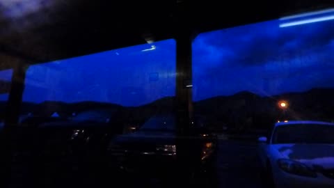 Dad braves the monsoon