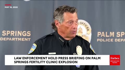 FBI, Local Police Hold Briefing On Palm Springs Clinic Explosion