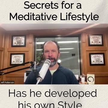 Has he developed his own Style