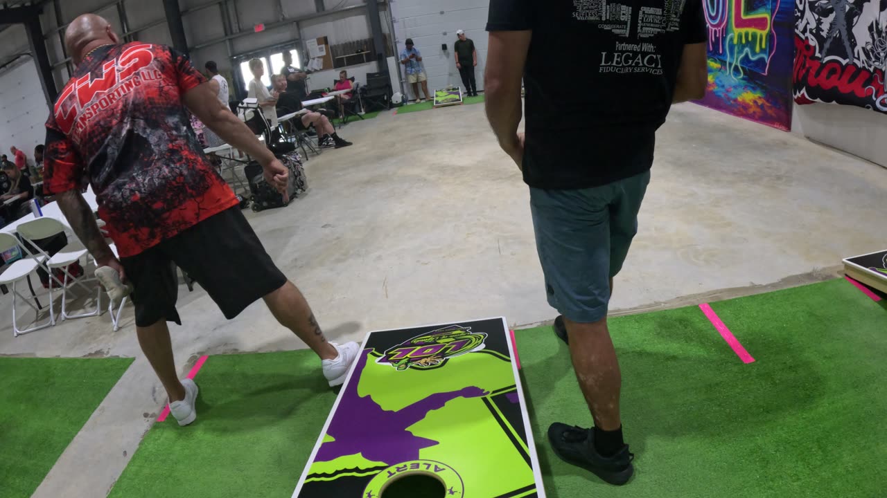 7-19-25 LOL Cornhole Big Money Tourni - Match 4 Incomplete