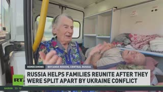 'Such joy, relief' | Russia helps families reunite after they were split by Ukraine conflict