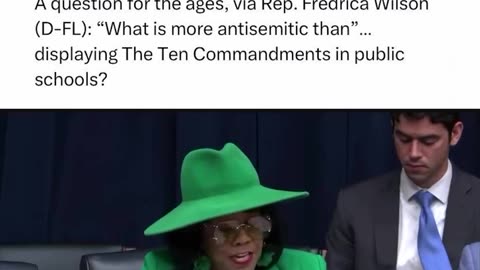 Politics - 2025 Cmon FL Liberal Demoncrap Rep Fredrica Wilson D-FL WOW