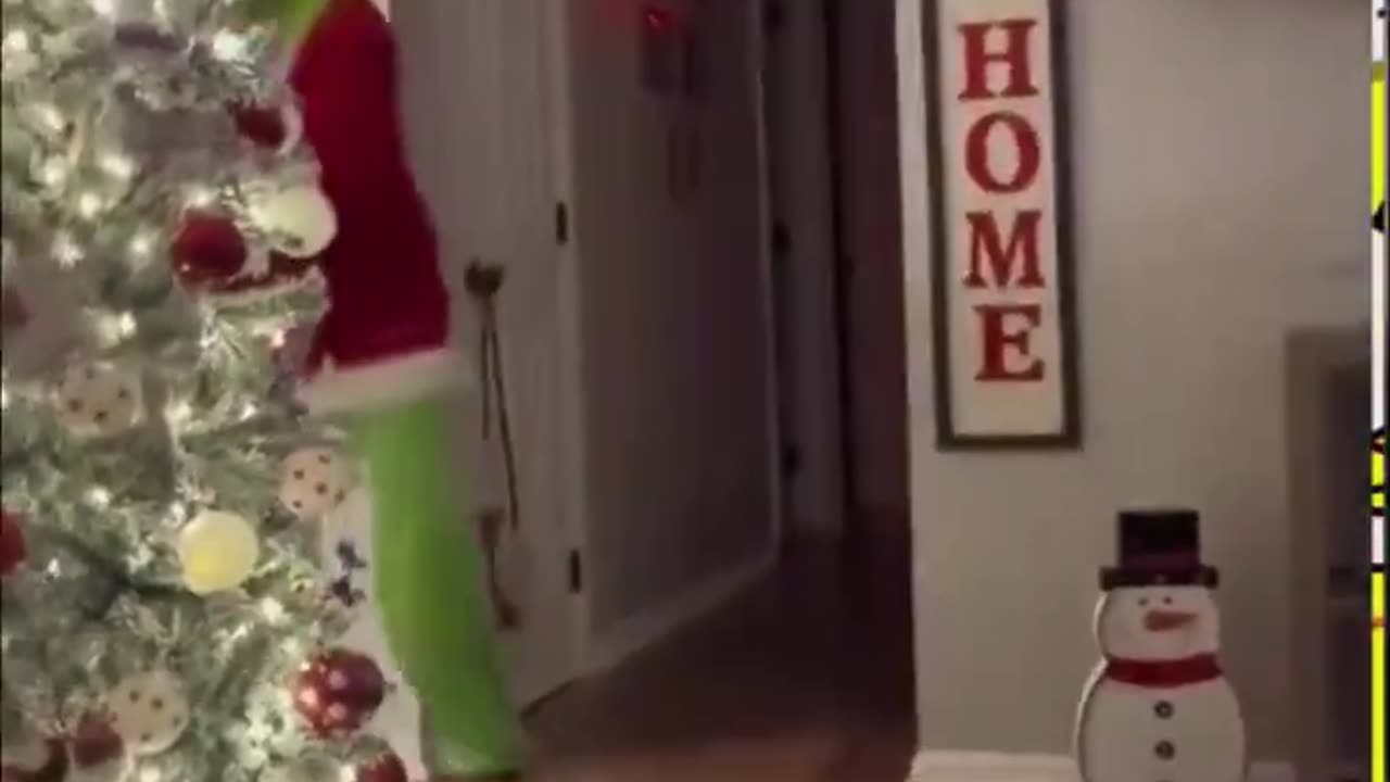 That boy was ready to fight to the death for his presents.