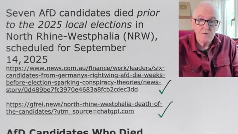 UNUSUAL DEATH CLUSTER (Dr. John Campbell | 2025-09-07)