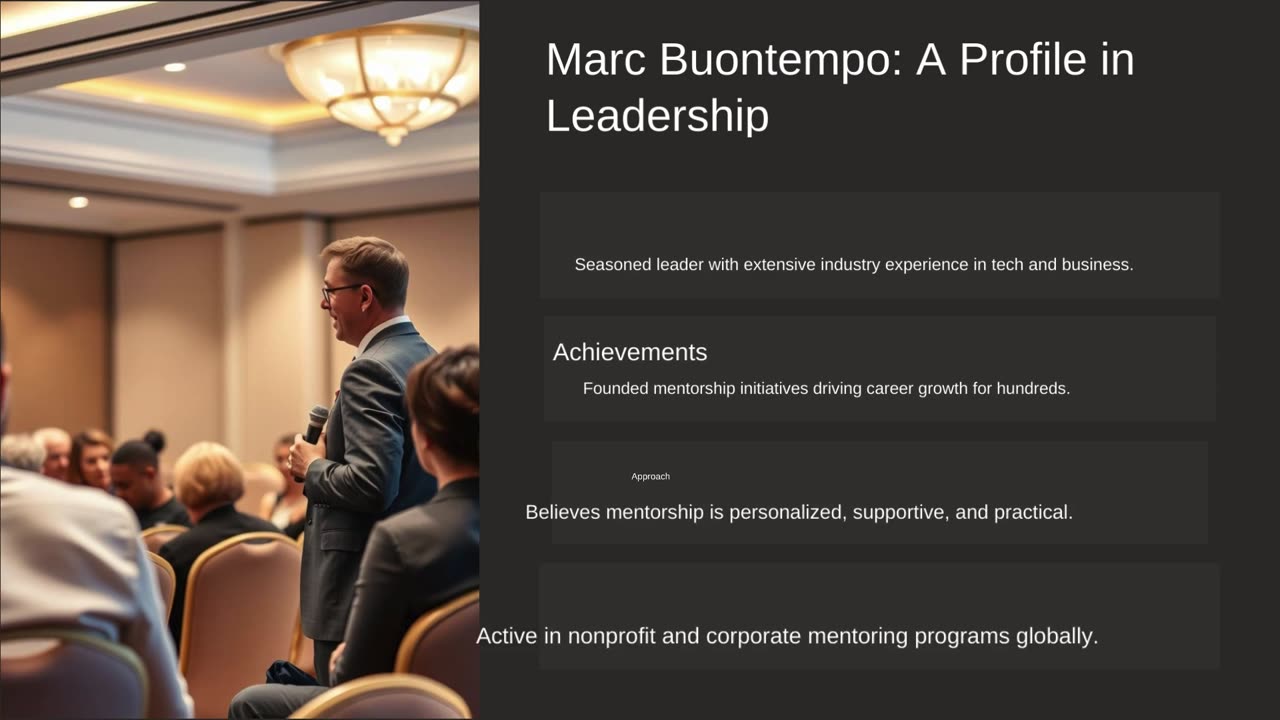 Empowering Through Mentorship: Marc Buontempo’s Legacy
