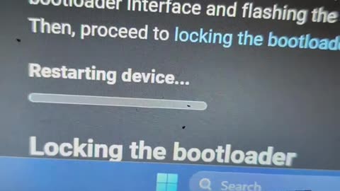Graphene Os flashing firmware