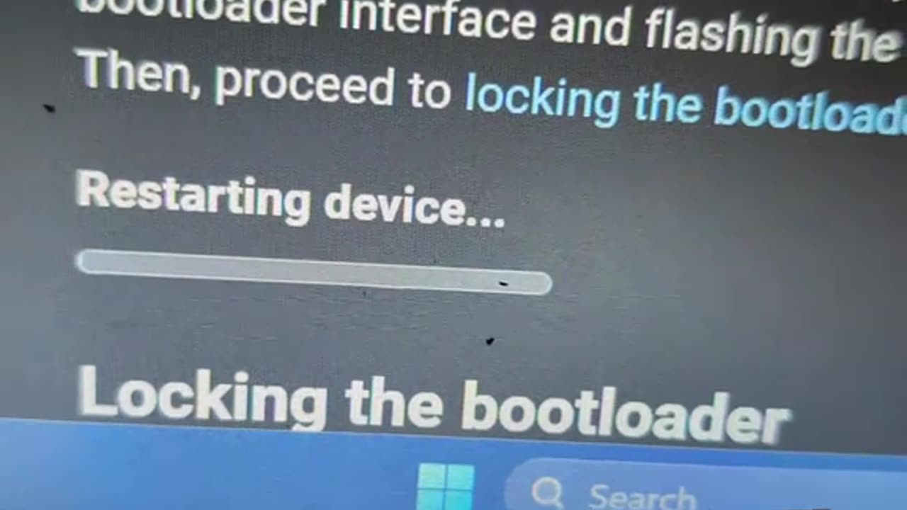 Graphene Os flashing firmware