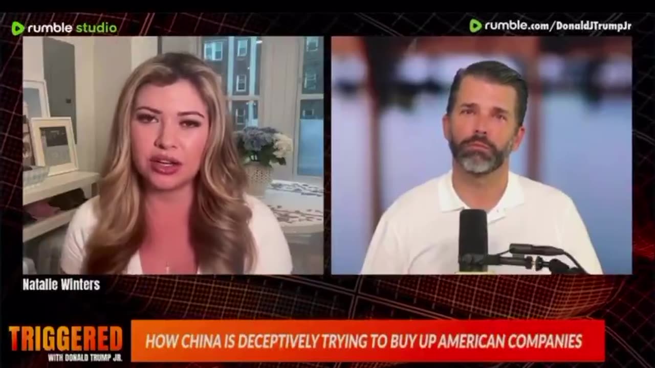 Don Jr. Asks Natalie Winters About the CCP Infiltration in America
