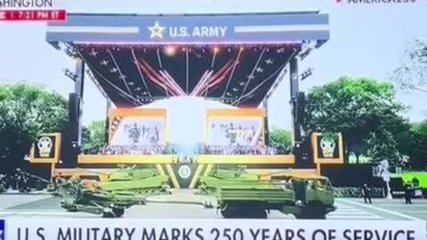 North Korean military parade vs. US military parade.