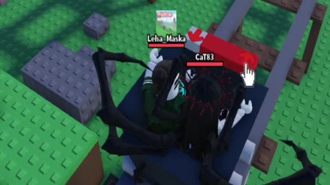 we were so stupid with her)) we couldn't press the button) #roblox #gaming #stupid #funny #surviva