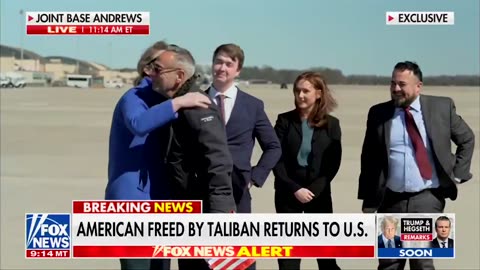 George Glezmann is back in the US after being held hostage by the Taliban for more than two years!