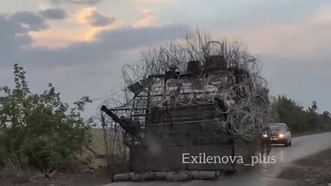🚜💥 Ukraine Russia War | Russian Mad Max Blyatbarn in Action | RCF