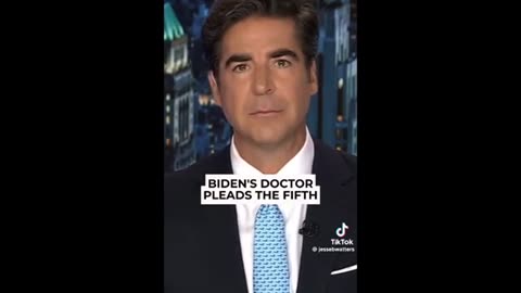 Fake Biden Dr pleading the 5th ..