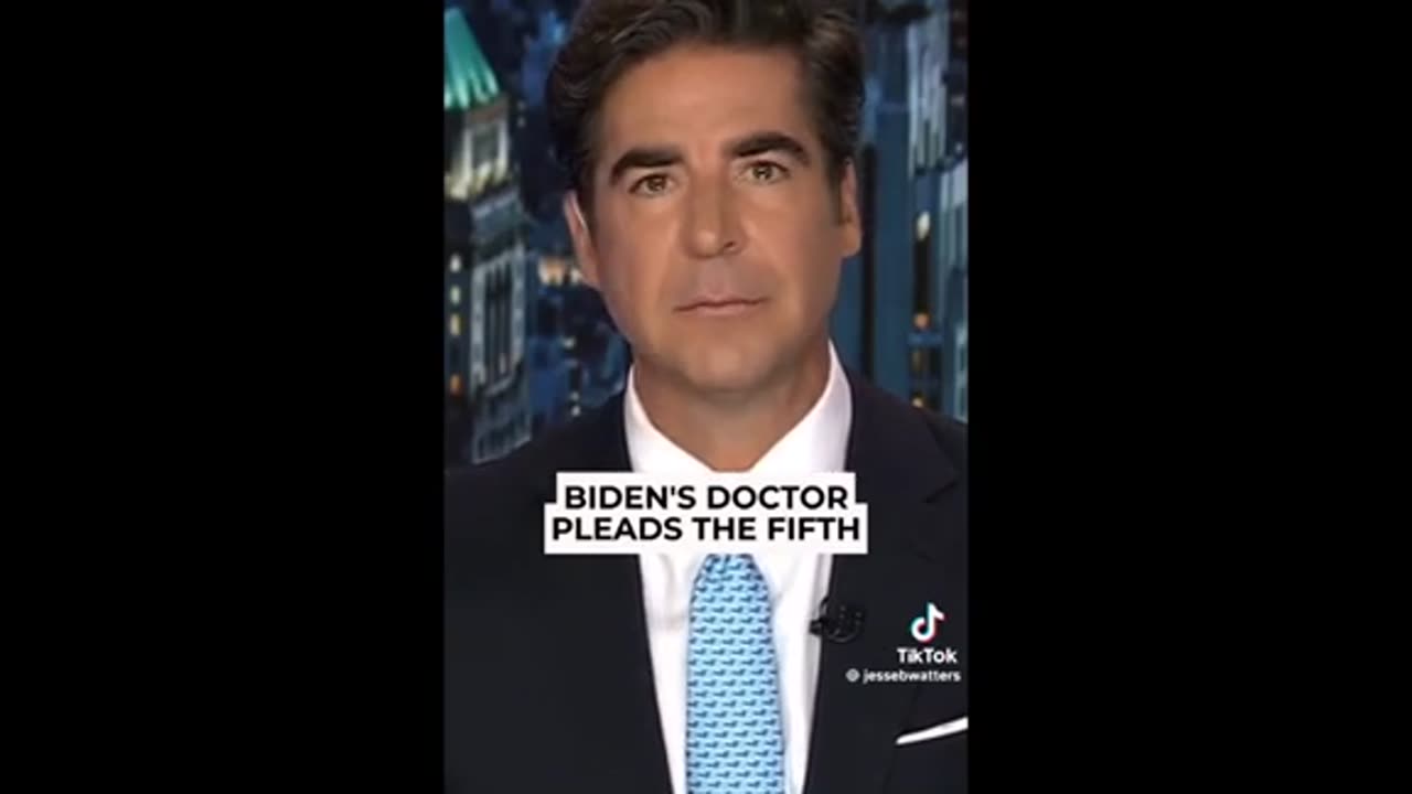 Fake Biden Dr pleading the 5th ..