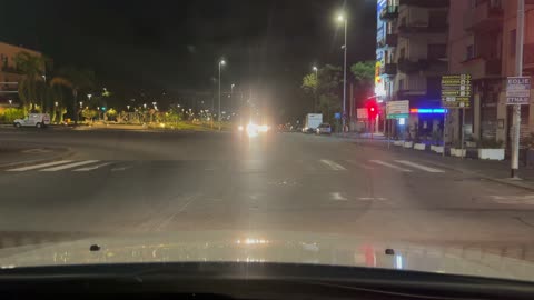 Night Drive – Catania to Tremestieri Etneo, Sicily Italy – August 26, 2025