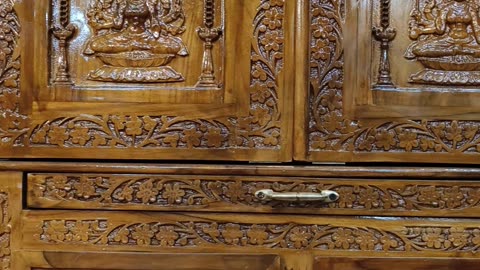 Devghar | Altar | Mandir | Wooden Temple | Temple For Home | Puja Mandir | #temple #woodentemple