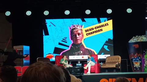 Budapest Comic Con 2025 Day 1 - Dean-Charles Chapman panel