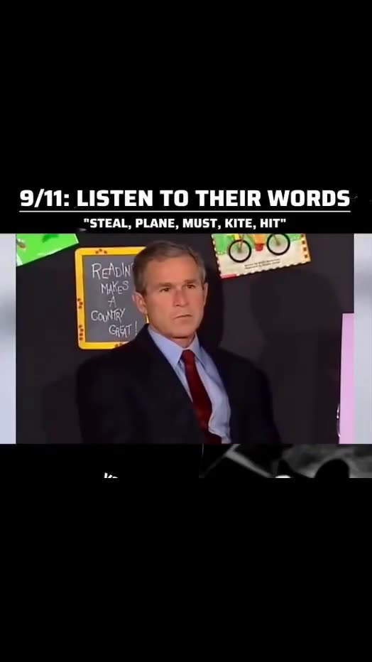 What are the chances the kids would be using these words right as 9 11 is happening.