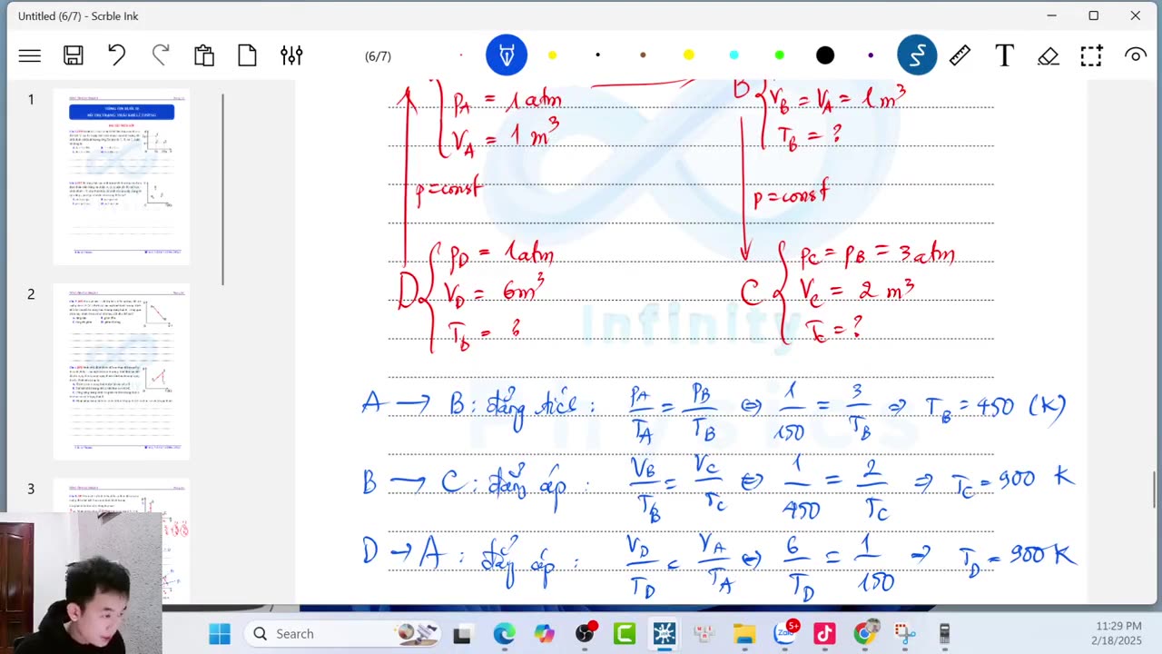 "Buổi 10: Đồ thị trạng thái khí lí tưởng "