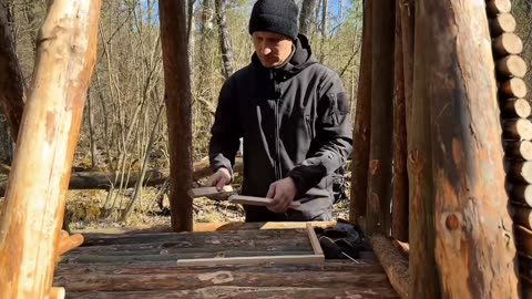 I created a simple, safe and natural shelter