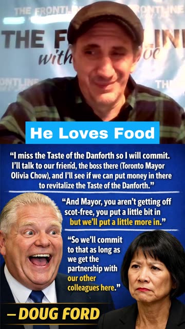 MAJOR: Doug Ford goes off-the-cuff and challenges Toronto Mayor!