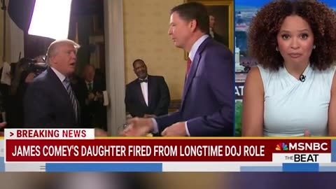 BREAKING ⛔️James Comey's daughter fired from SDNY by Trump's DOJ