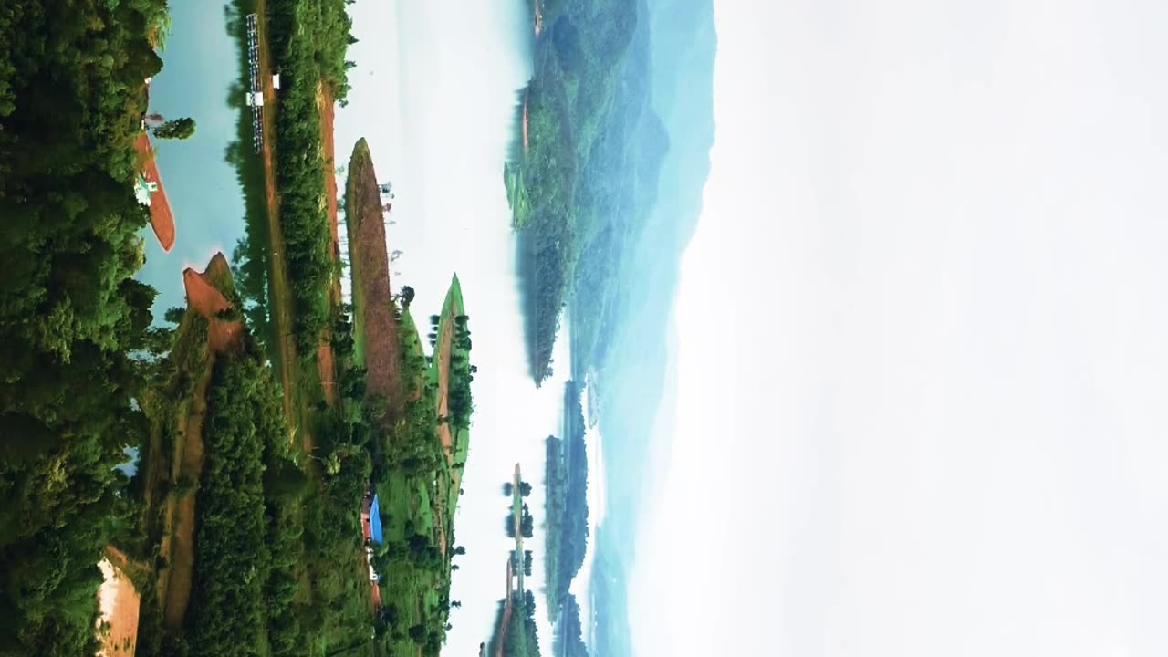 Imphal to Aizawl ride blessed with the calm waters of Khuga Lake 🌊