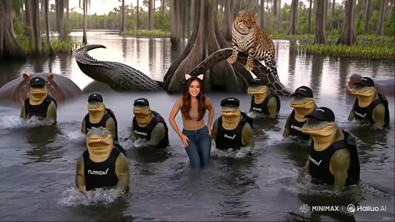 GUESS WHO showed up at "ALLIGATOR ALCATRAZ" on the 1st Day for GRAND OPENING Ice Detention Florida