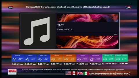Contemporary Christian Music - Shipyard Radio LLC - POWER WRXT
