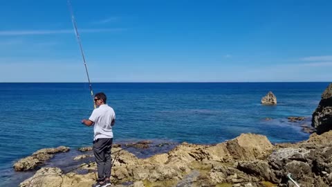 ultima pescata nel nostro favoloso mare, si ritorna dall'altra parte del mondo. a presto_part10