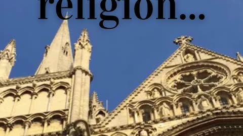 Quote of the Day I don't follow religion...