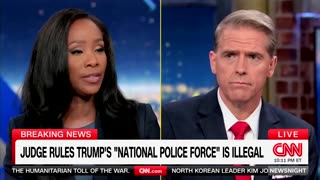 CNN Host Straight Up Lies About Success Of Trump's DC Crime Crackdown