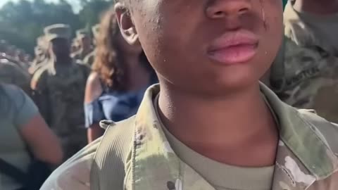 Soldier With No Family Gets Tapped Out