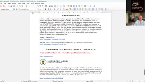 (5/1/2025) | AUDIO CHAT 170 | SG Sits Down Again w/ Trust Realm Expert Todd Duell: Proof of the Birth Certificate Trust & Americans' "Legacy Treasury Accounts"