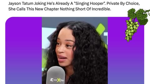 Ella Mai Opens Up On Motherhood, Joking Her Son With Jayson Tatum May Be A "Singing Hooper".