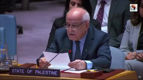 Palestine Powerful and Heartbreaking UN Speech