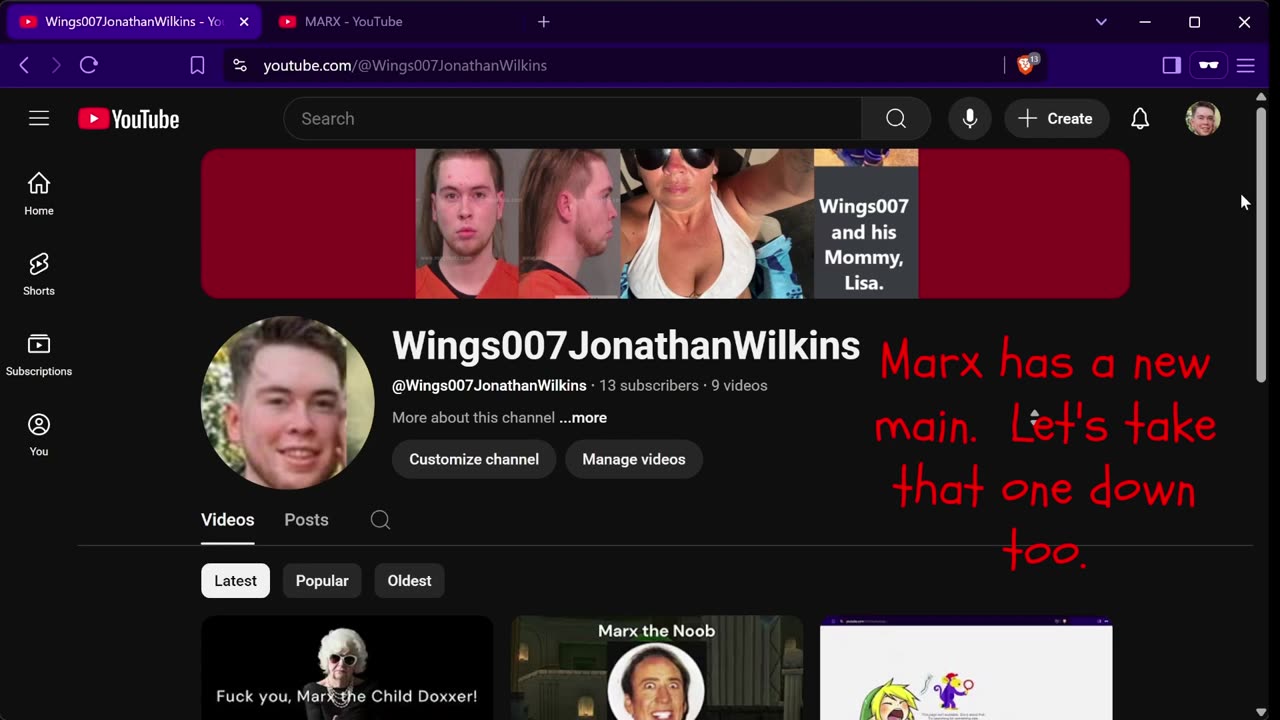 Marx the Noob makes NEW account, called Marx