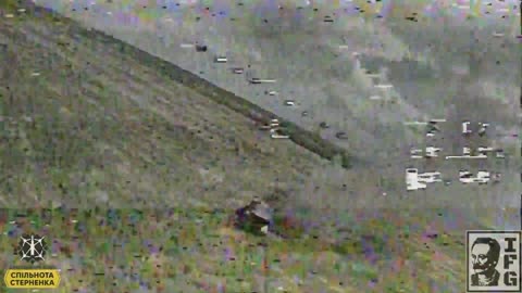 Russian Grad Launcher Comes Under Attack