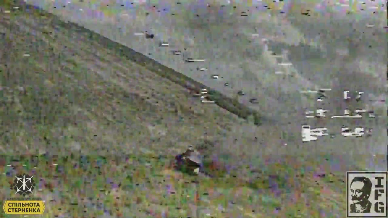 Russian Grad Launcher Comes Under Attack