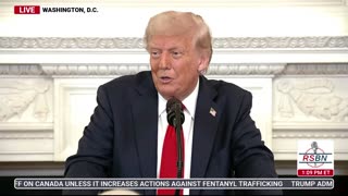 WATCH: President Trump Participates in the White House Faith Office Luncheon - 7/14/25