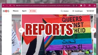 Fact Check: Video Does NOT Show Muslim Preventing Queer For Palestine Joining Pro-Palestinian Rally