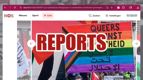 Fact Check: Video Does NOT Show Muslim Preventing Queer For Palestine Joining Pro-Palestinian Rally