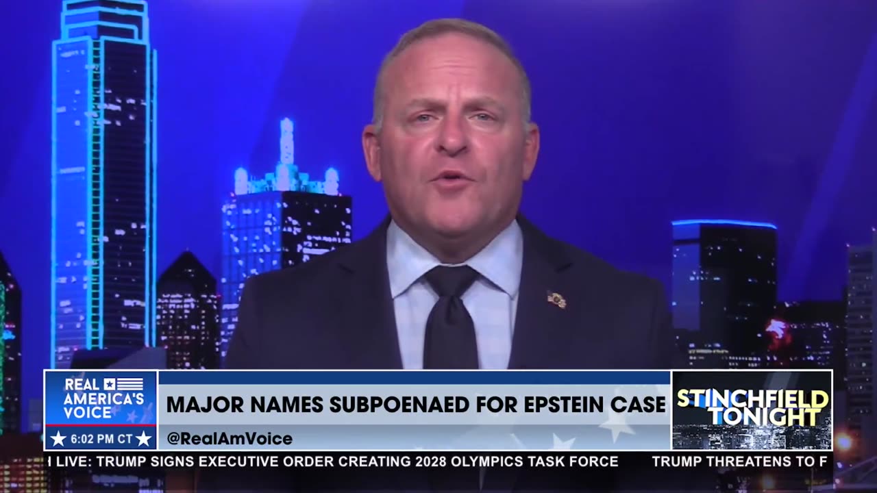 MAJOR NAMES SUBPOENAED IN EPSTEIN CASE
