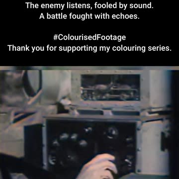 Allied Jeep Sound Deception #ColourisedHistory