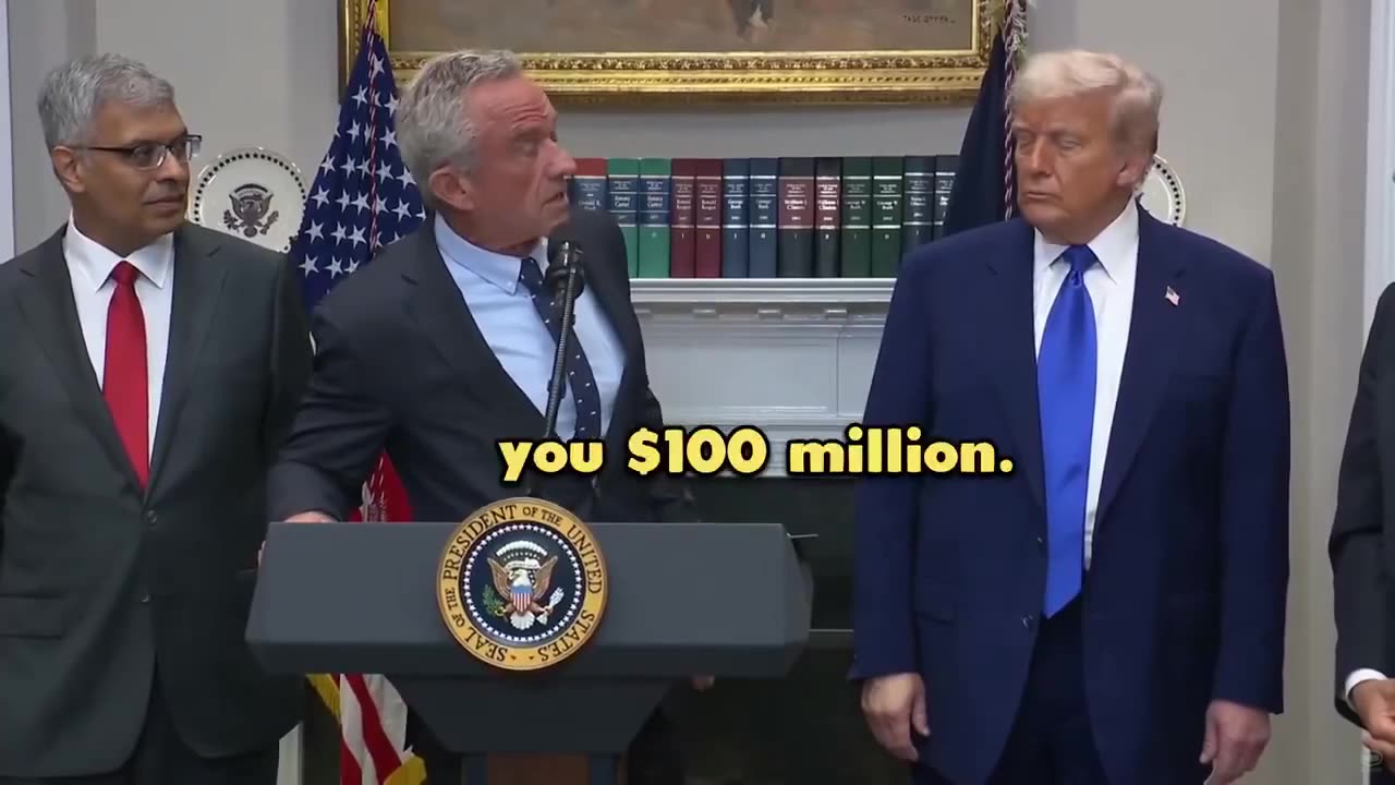 Welcome To The Trump Hunger Games: RFK Says Trump Took $100 Million From Big Pharma, But Can't Be Bought
