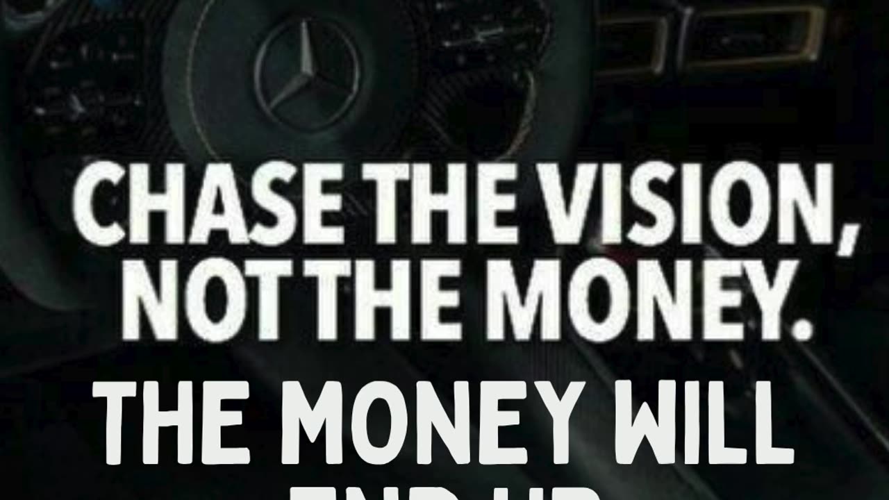 Vision First. The Rest Will Follow.